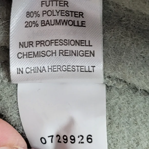 Antrophologie Fleece jacket size L Boxi Shacket sage green color - Picture 11 of 13